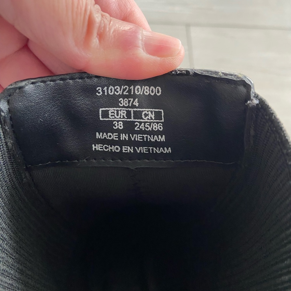 Zara Women's Bootie Faux Leather Black Chelsea Boots - Picture 8 of 10